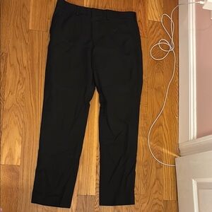 Express Black Dress Pants Straight-Leg Flat Front. Never worn. Womens.
